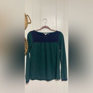 Boden Chepstow Jersey Shirt Dots Size US 6 UK 10